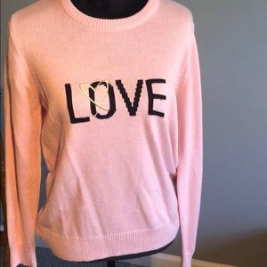 Victoria’s Secret NWOT pink sweater size L
